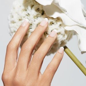 Static Nails French Round Pop-on Nails